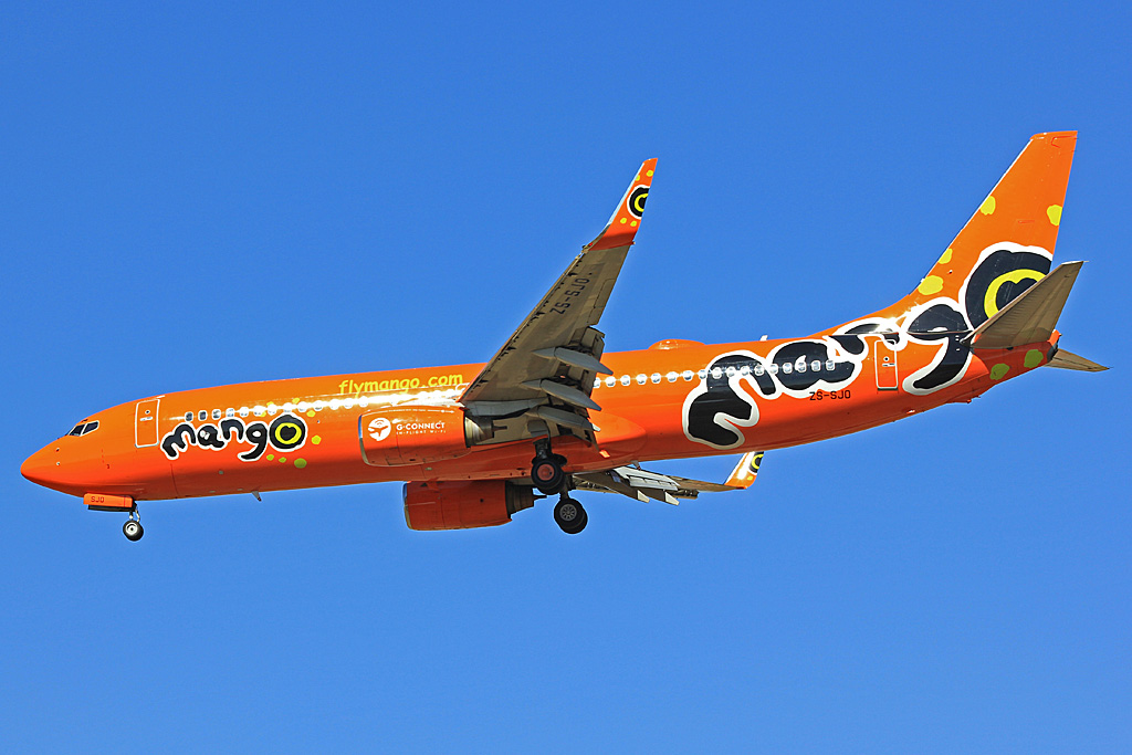 ZS-SJO (32357) 2001 Boeing 737-8BGWL
