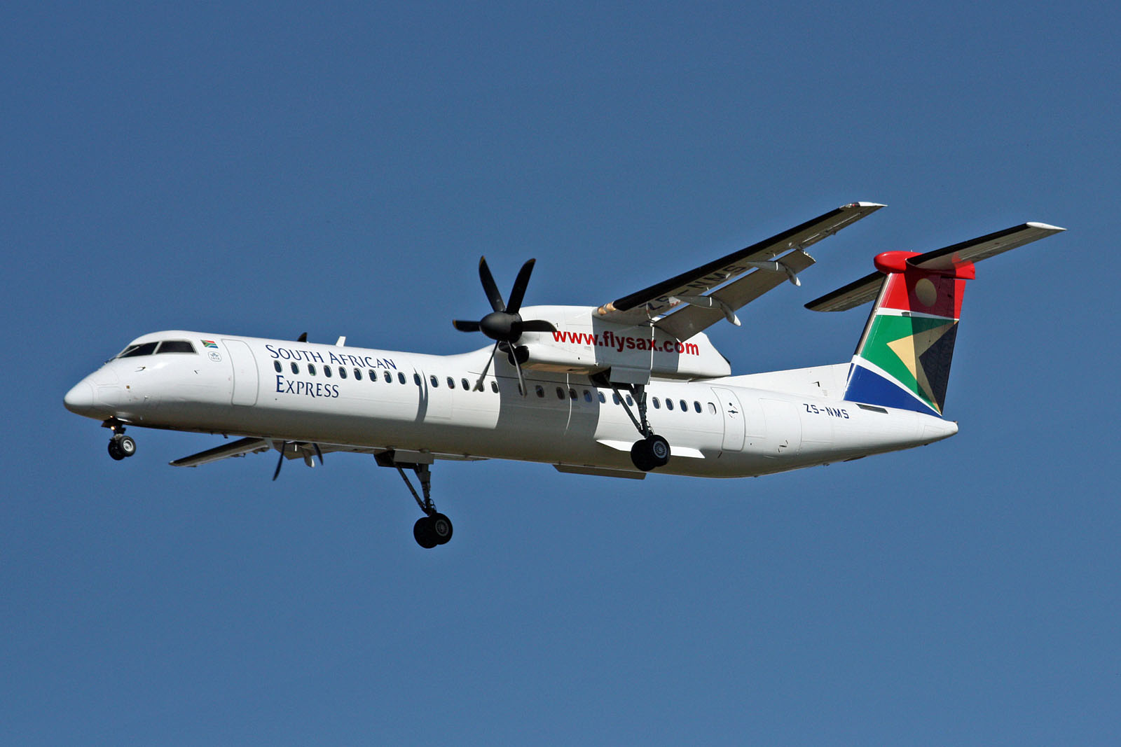 ZS-NMS, (cn 4127), Bombardier Dash 8-Q402