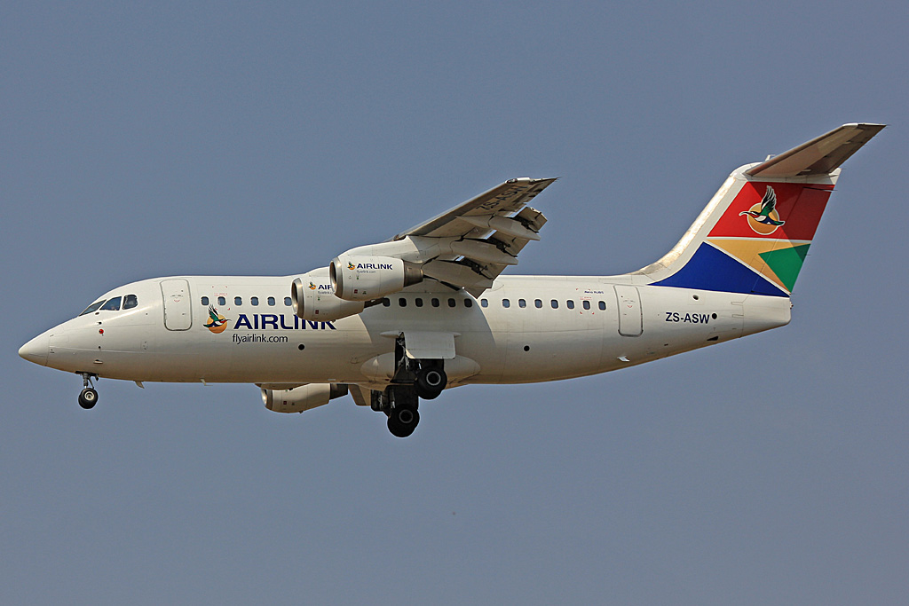 ZS-ASW (E2313) 1997 BAe Avro RJ85