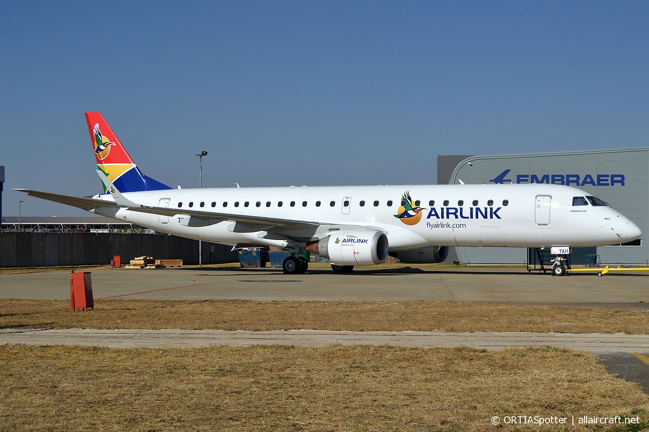 ZS-YAH (cn 19000220) Embraer 190-100IGW