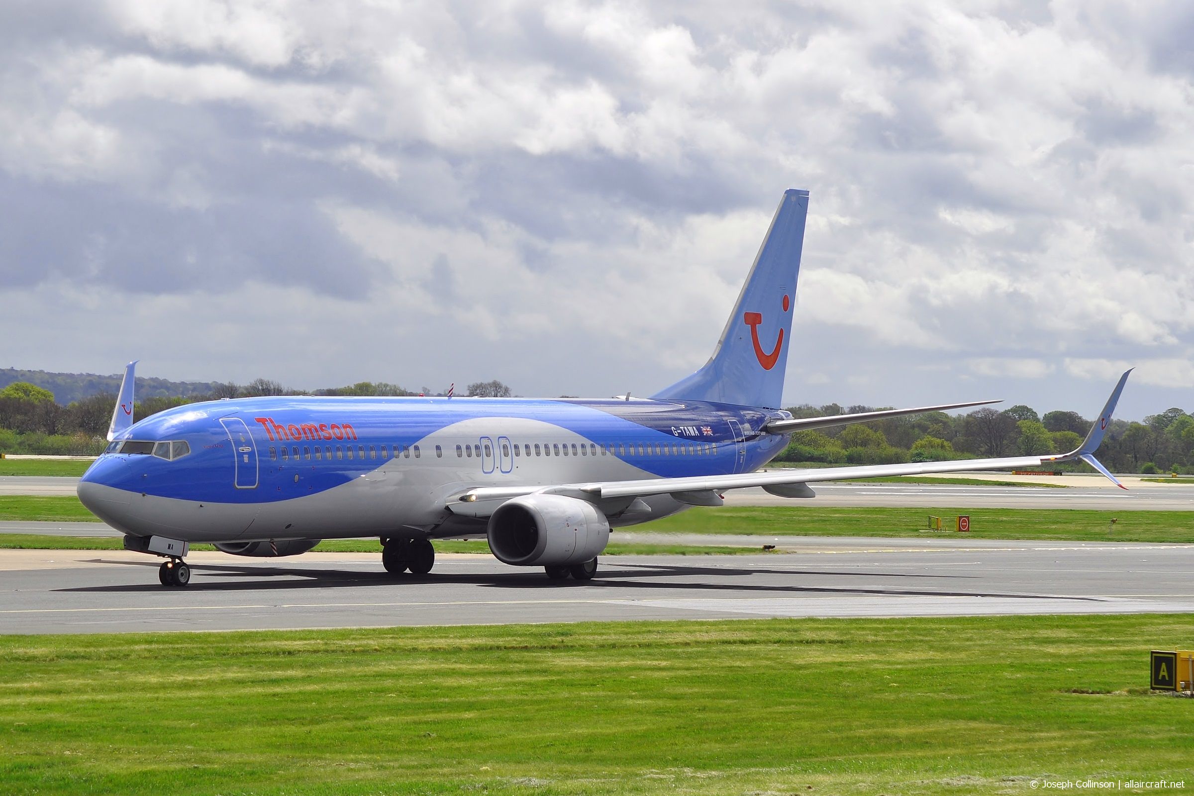 G-TAWA (37264) 2012 Boeing 737-8K5 WL