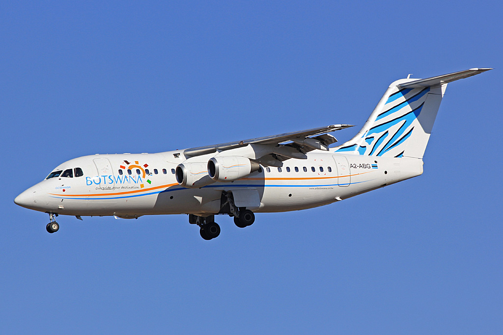 A2-ABG (E2303) 1997 British Aerospace Avro RJ85