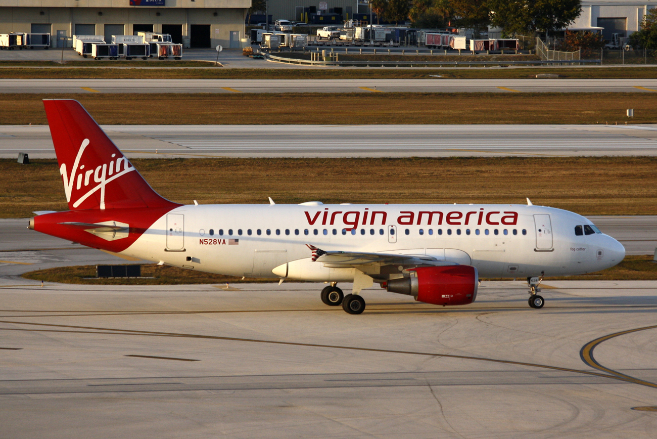 N528VA (3445) 2008 Airbus A319-112
