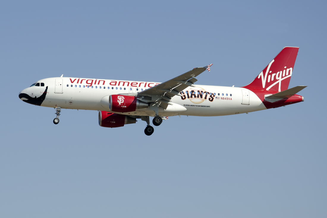 N849VA, (cn 4991), Airbus A320-214