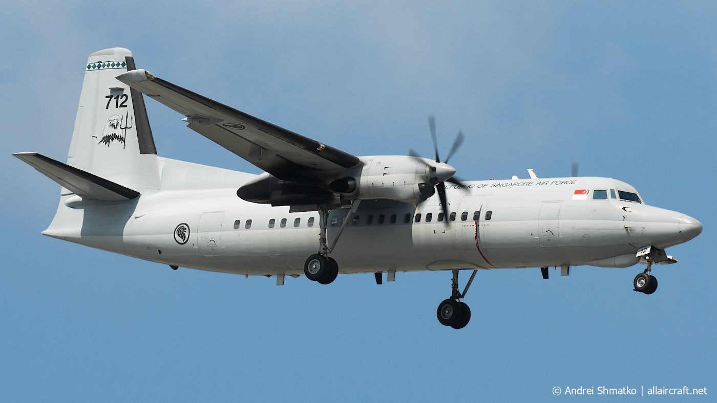 712 · Fokker 50 · (QPG / WSAP)