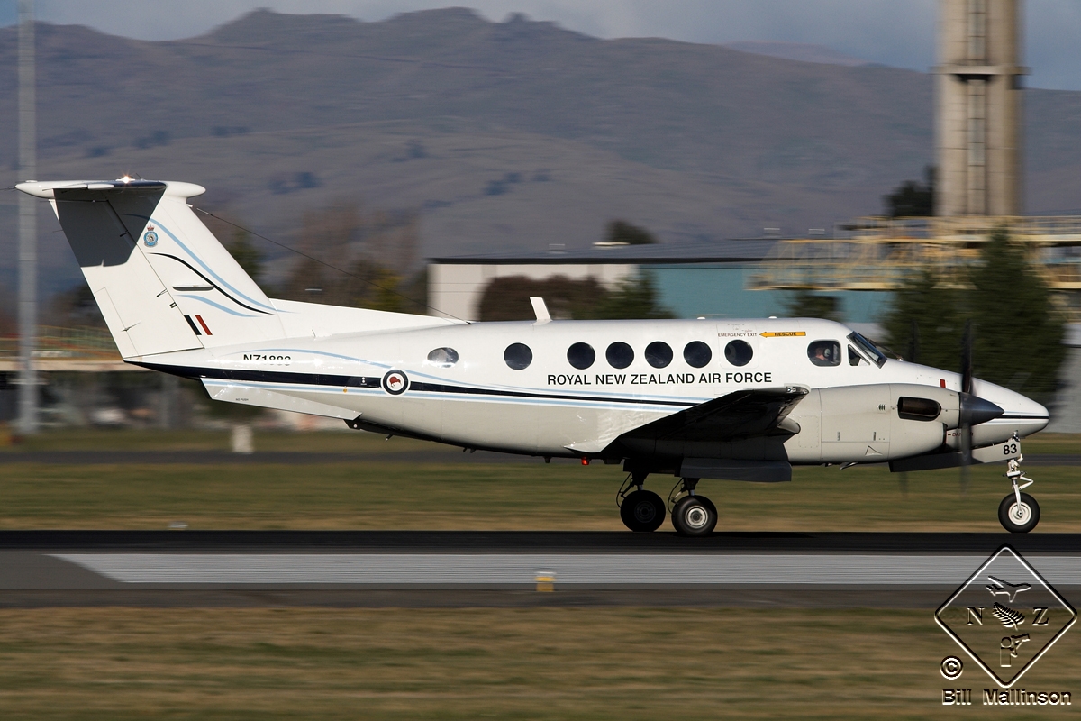 NZ1883 (BB-1087) 1983 Beechcraft B200 Super King Air