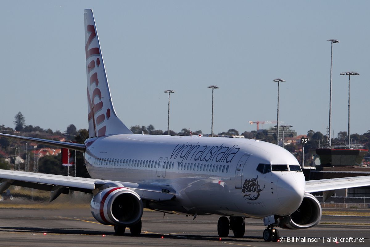 VH-VUL (36603) 2007 Boeing 737-8FE(WL)