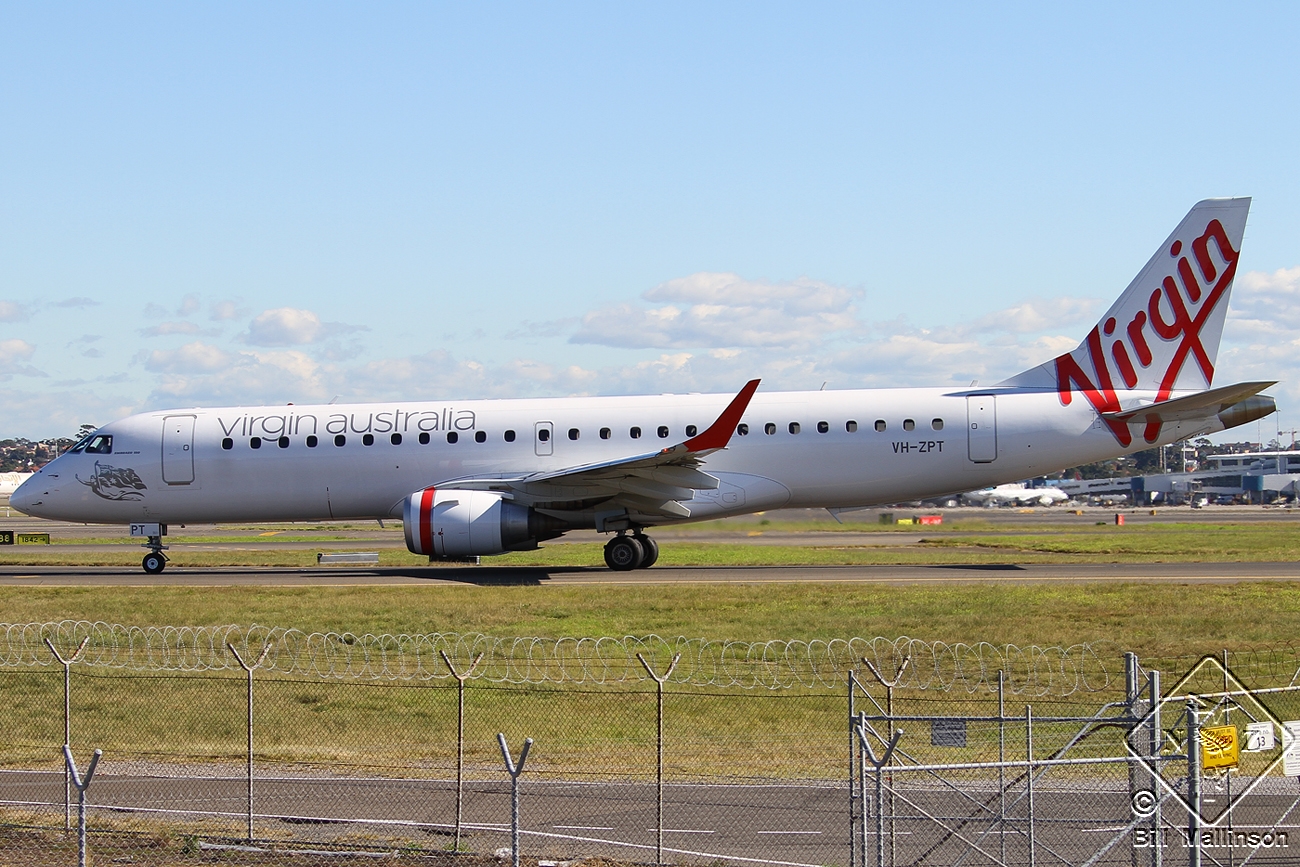 VH-ZPT (19000451) Embraer 190-100IGW