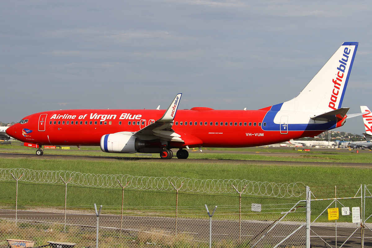 VH-VUM (29675) 2007 Boeing 737-8BK(WL)