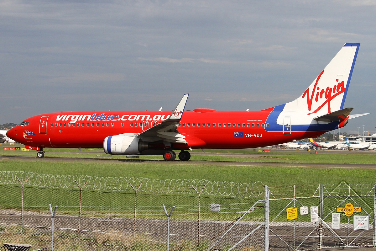 VH-VUJ (34443) Boeing 737-8FE(WL)