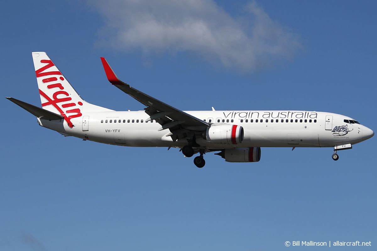 VH-YFV (41030) 2015 Boeing 737-8FE(WL)