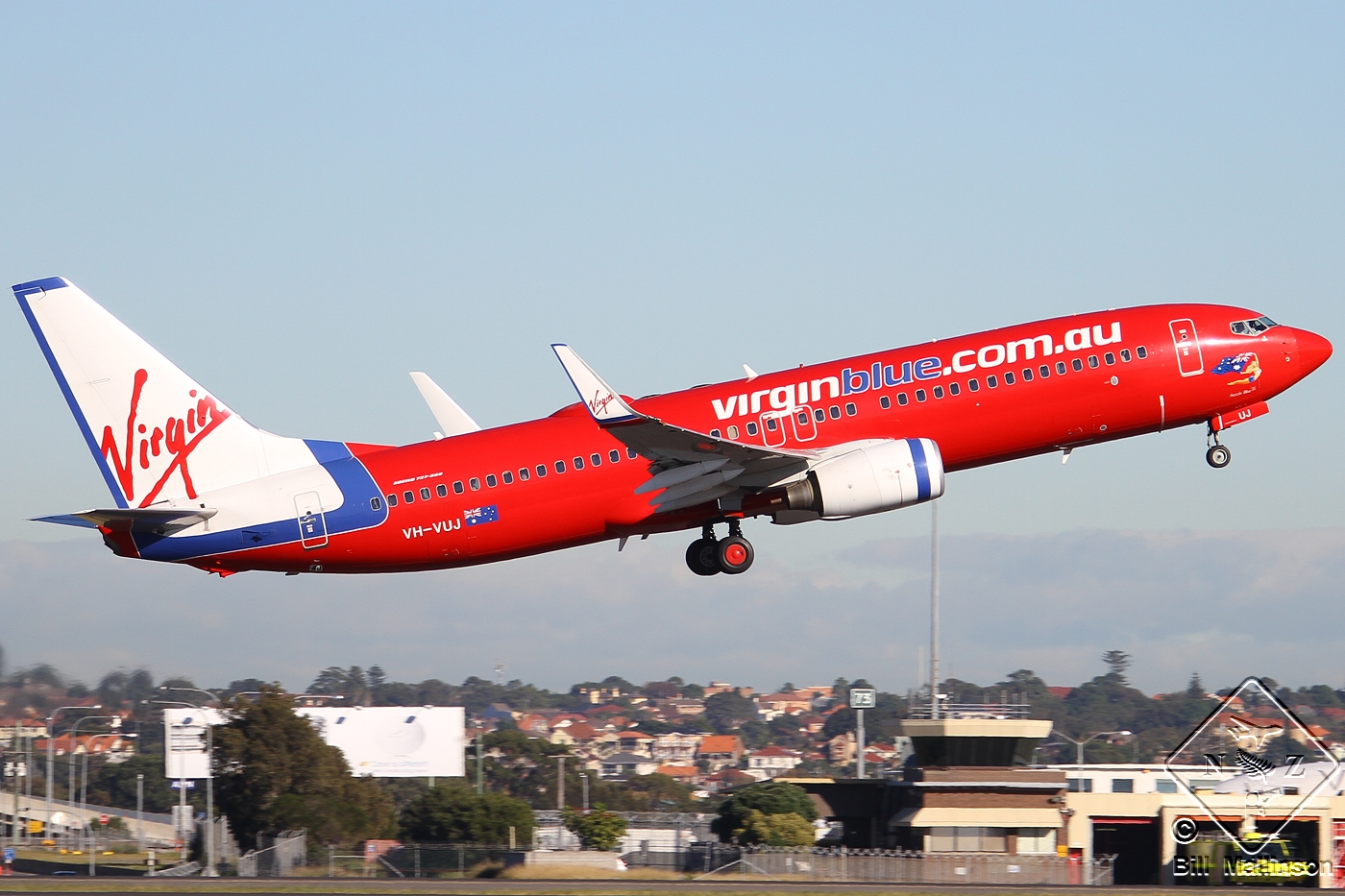 VH-VUJ (34443) Boeing 737-8FE(WL)