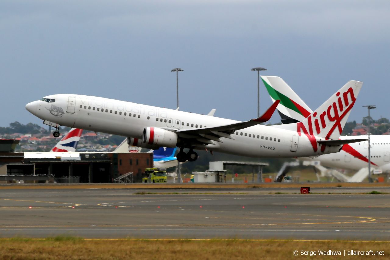 VH-VOQ · Boeing 737-8FE(WL) · (SYD / YSSY)