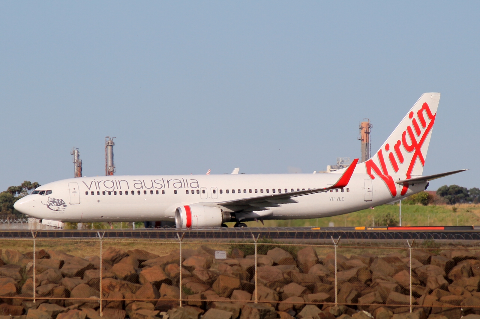 VH-VUE, (cn 34167), Boeing 737-8FE