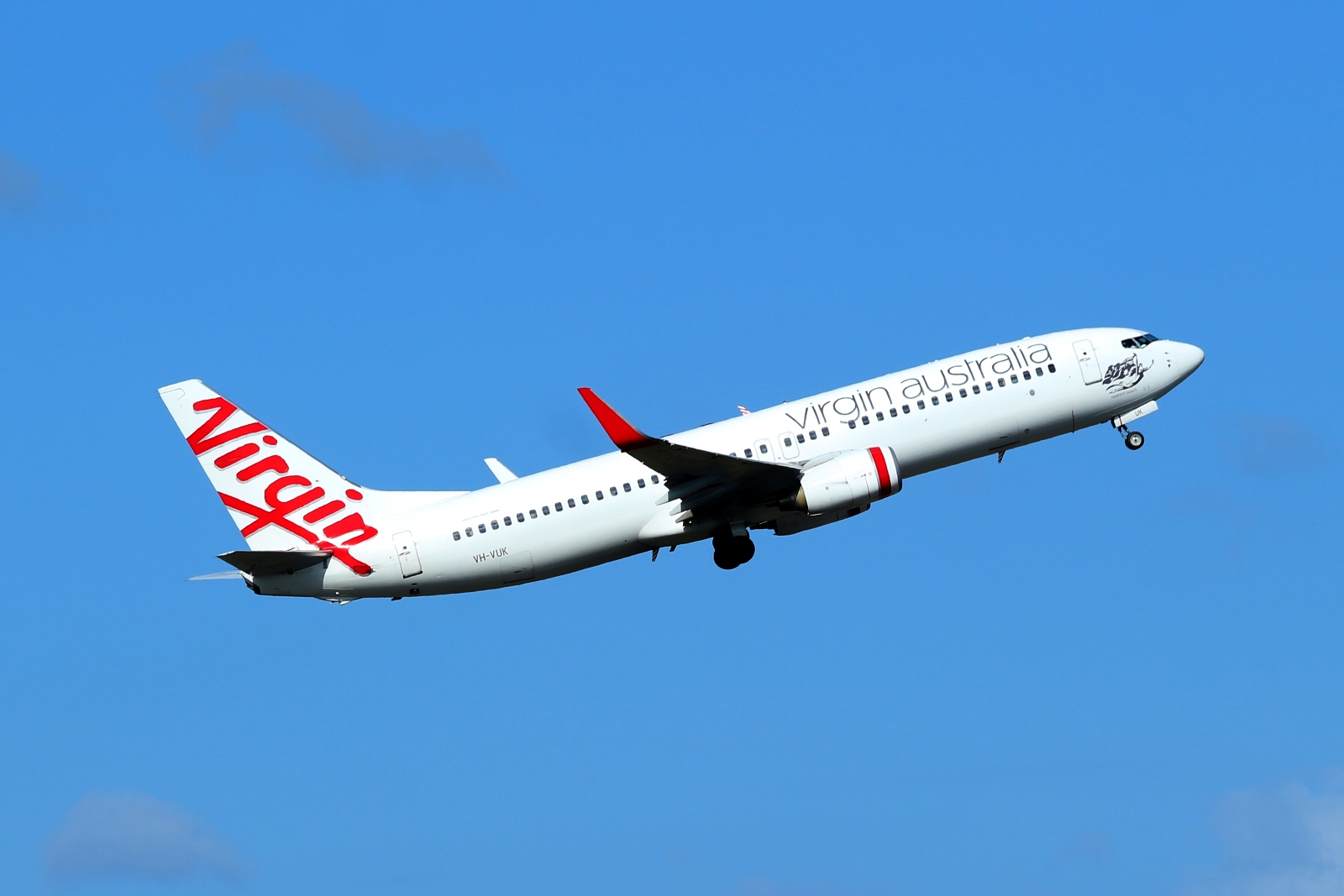 VH-VUK (36602) 2007 Boeing 737-8FE(WL)