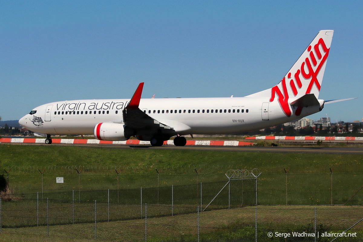 VH-VUX (37823) 2010 Boeing 737-8FE(WL)