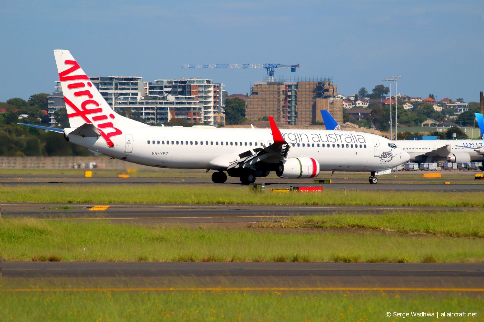VH-YFZ (41005) 2017 Boeing 737-8FE(WL)