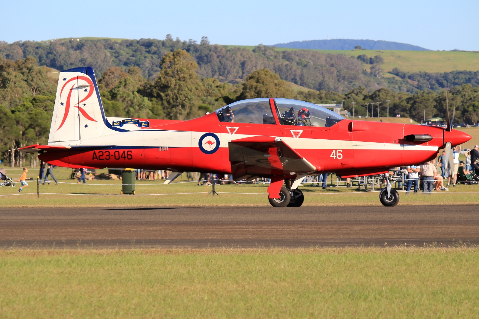 A23-046 (cn 546) Pilatus PC-9A