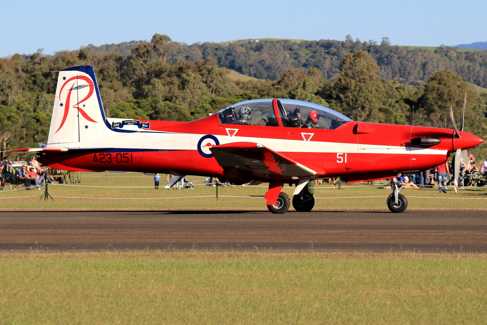 A23-051 ( cn 551 ) Pilatus PC-9A