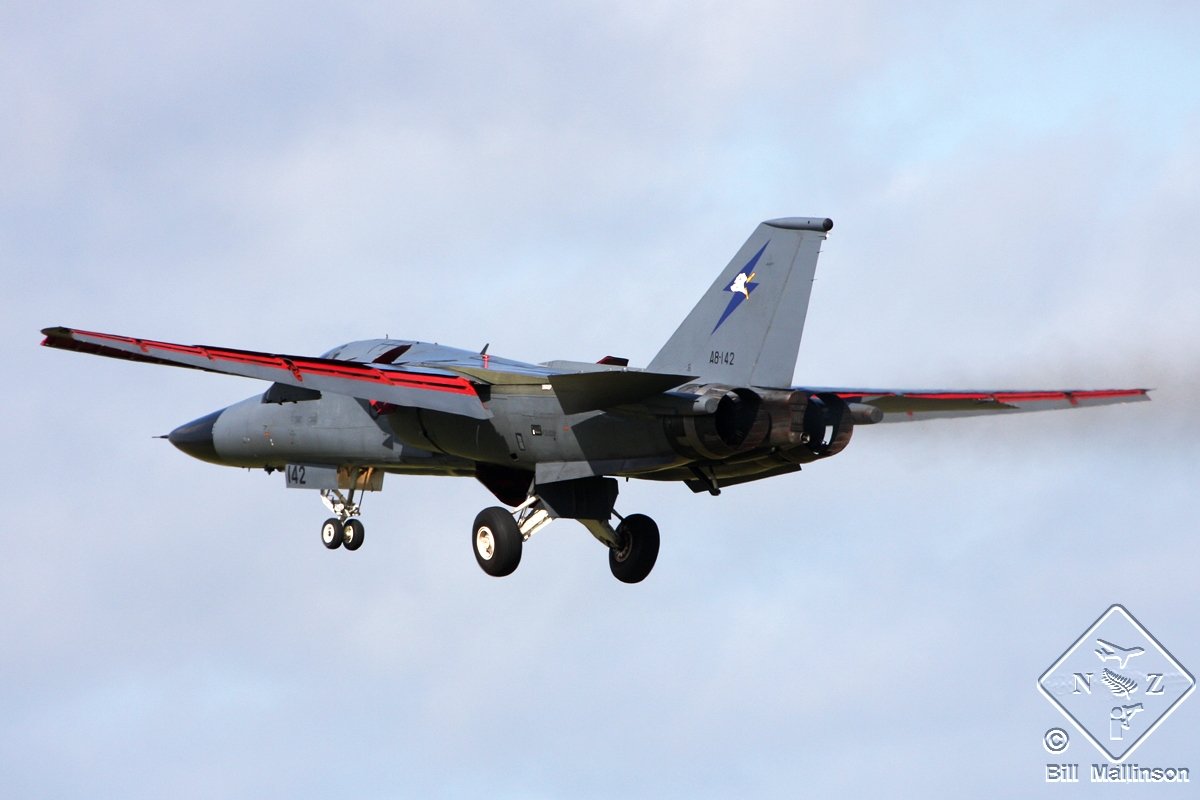 A8-142, (cn D1-18), General Dynamics F-111C Aardvark