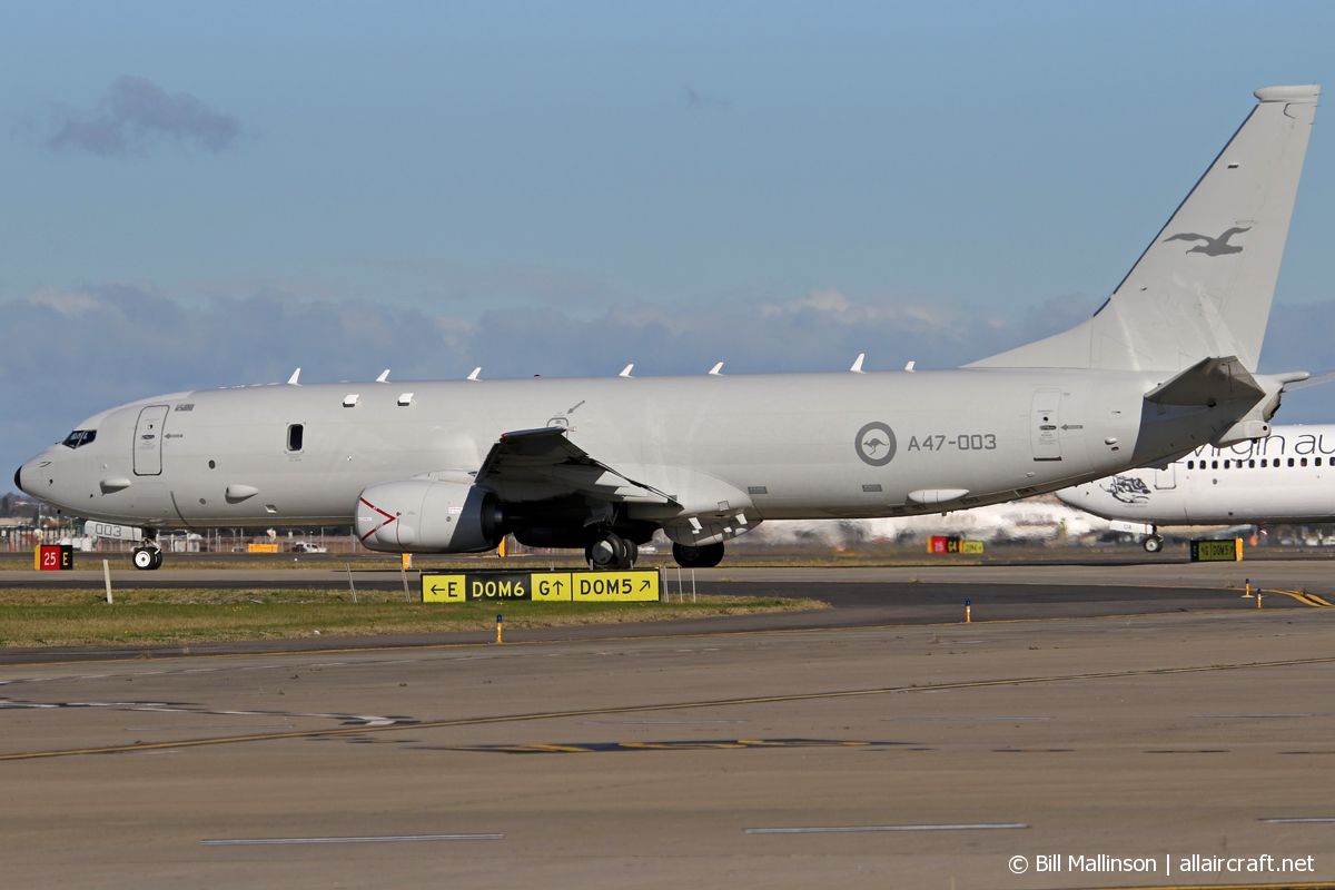 A47-003 (62290) 2016 Boeing P-8A Poseidon
