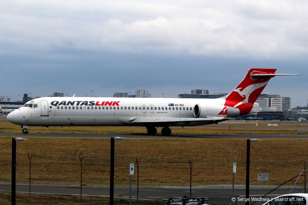VH-NXI · Boeing 717-2K9 · (SYD / YSSY)