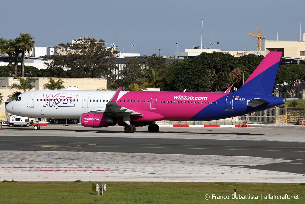 HA-LTA (8216) 2018 Airbus A321-231(WL)