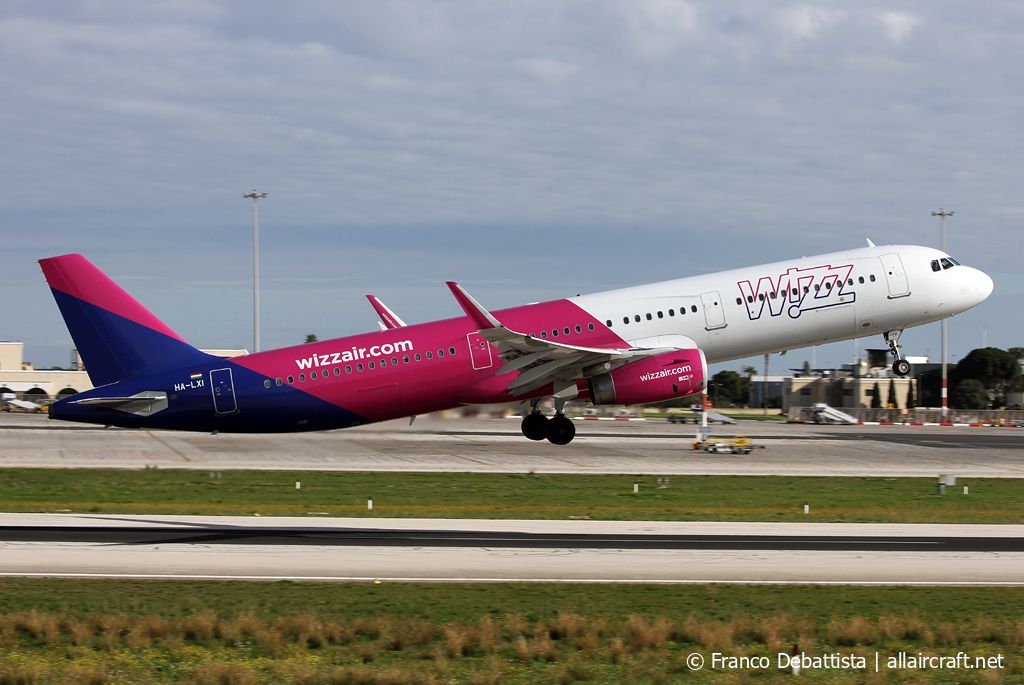 HA-LXI (7280) 2016 Airbus A321-231(WL)