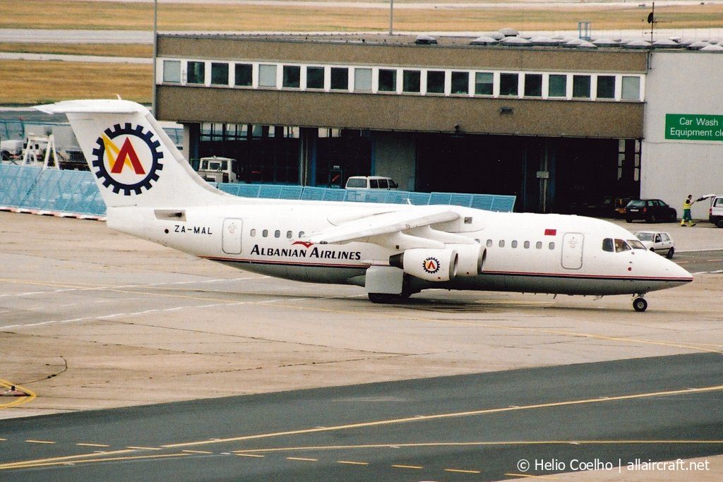 ZA-MAL (E2054) 1986 British Aerospace BAe 146-200