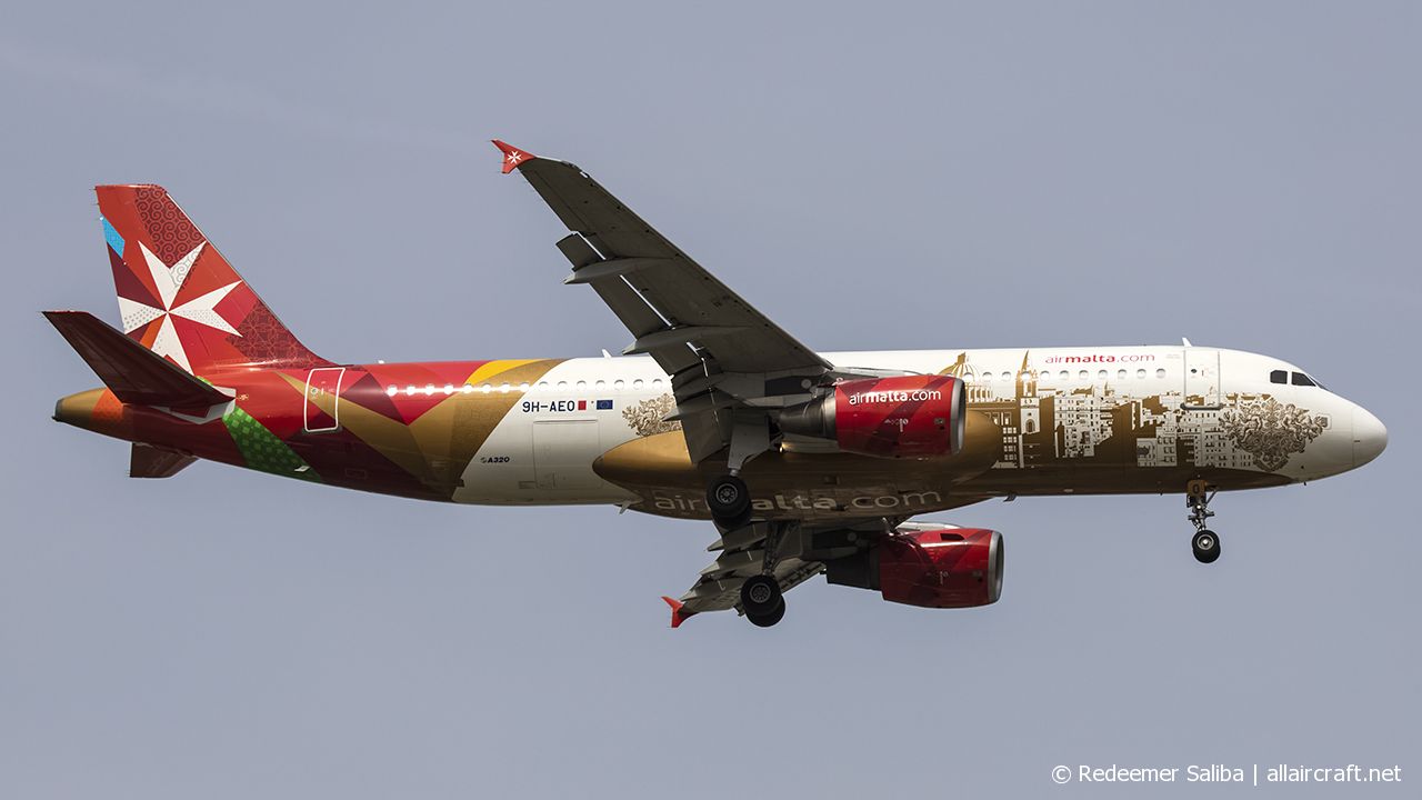 9H-AEO · Airbus A320-214 · (MLA / LMML)