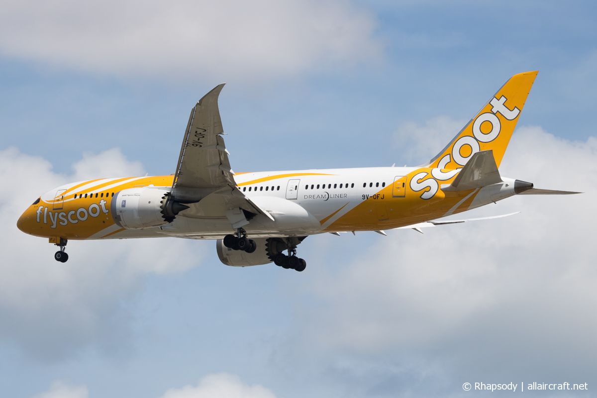 9V-OFJ (37126) 2017 Boeing 787-8 Dreamliner