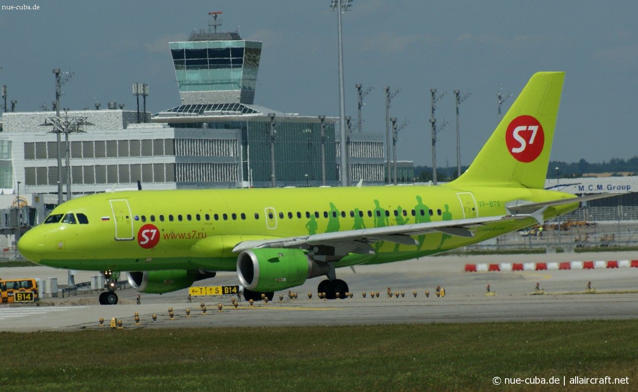 VP-BTS · Airbus A319-114 · (MUC / EDDM)