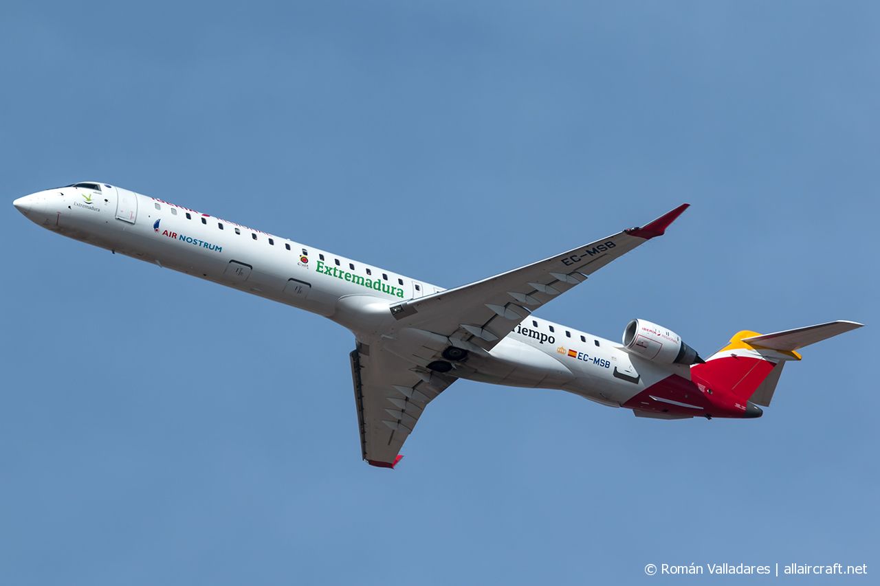 EC-MSB (cn 19057) Bombardier CRJ-1000