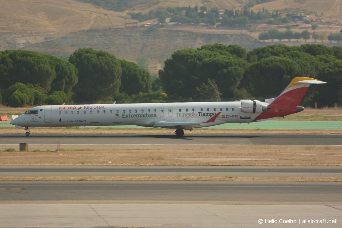 EC-MSB (cn 19057) Bombardier CRJ-1000