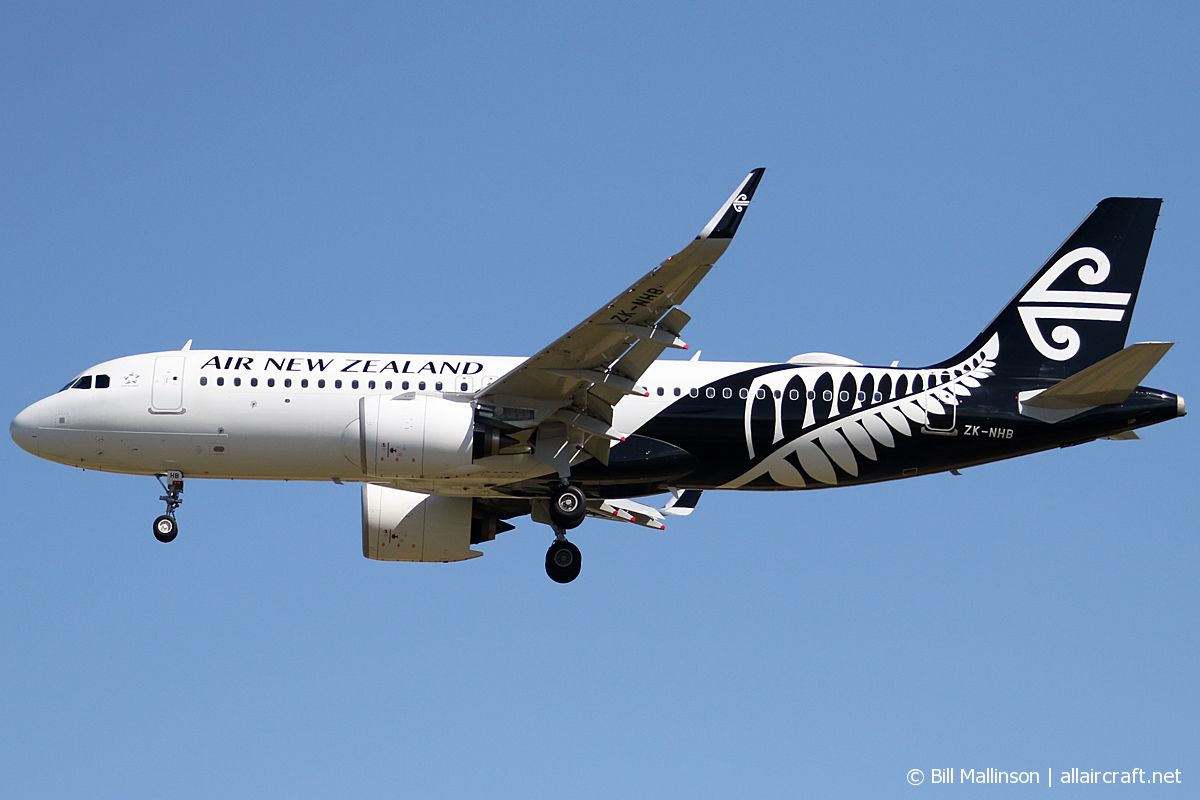 ZK-NHB (cn 8803) Airbus A320-271N