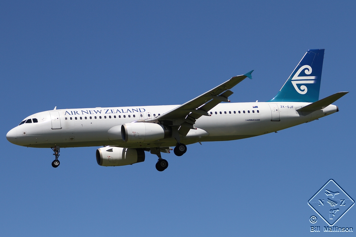 ZK-OJF (cn 2153) Airbus A320-232