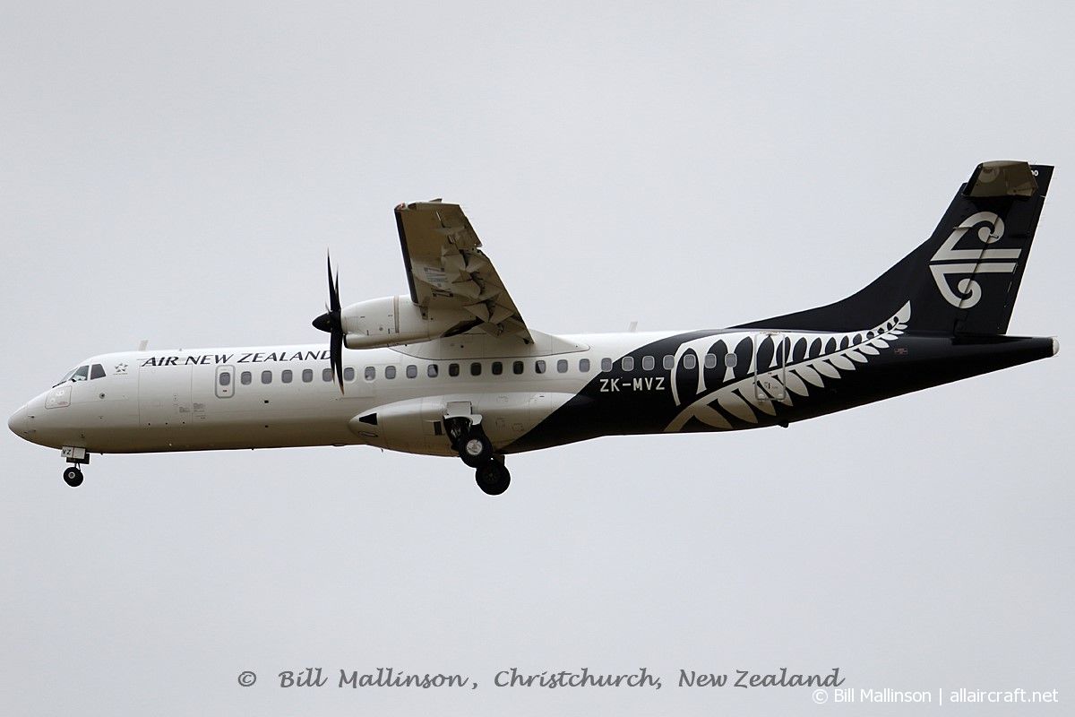 ZK-MVZ (cn 001562) ATR 72-600