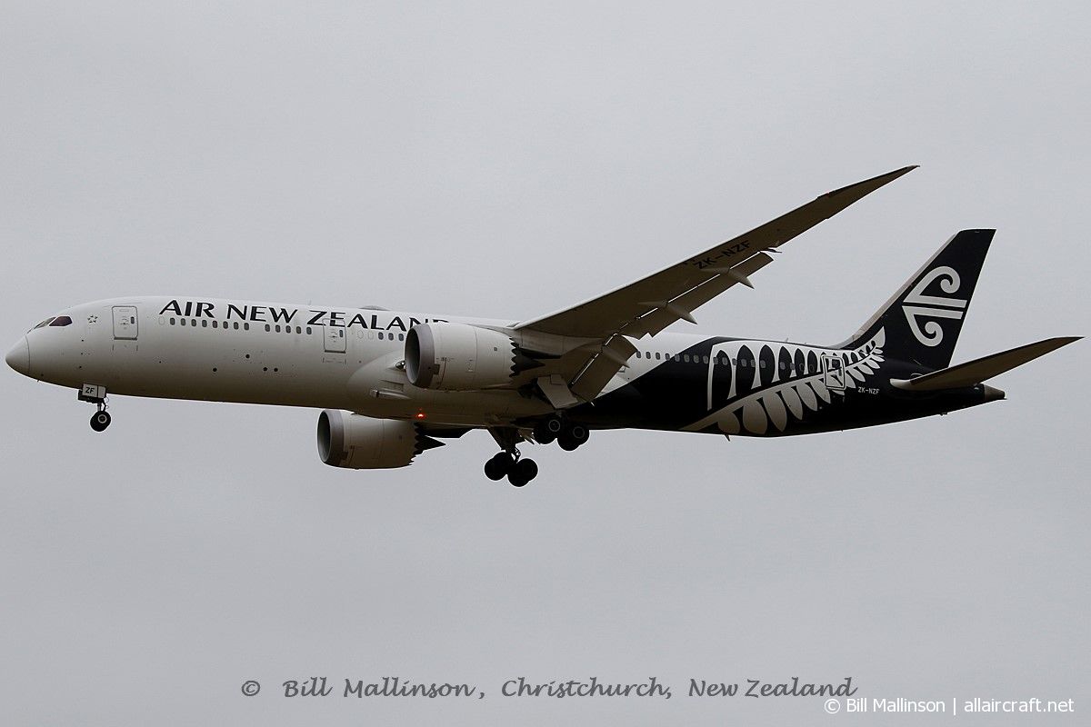 ZK-NZF (cn 34335) Boeing 787-9