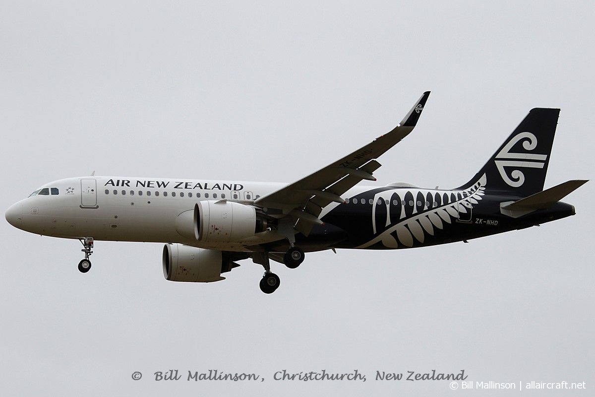 ZK-NHD (cn 9207) Airbus A320-271N