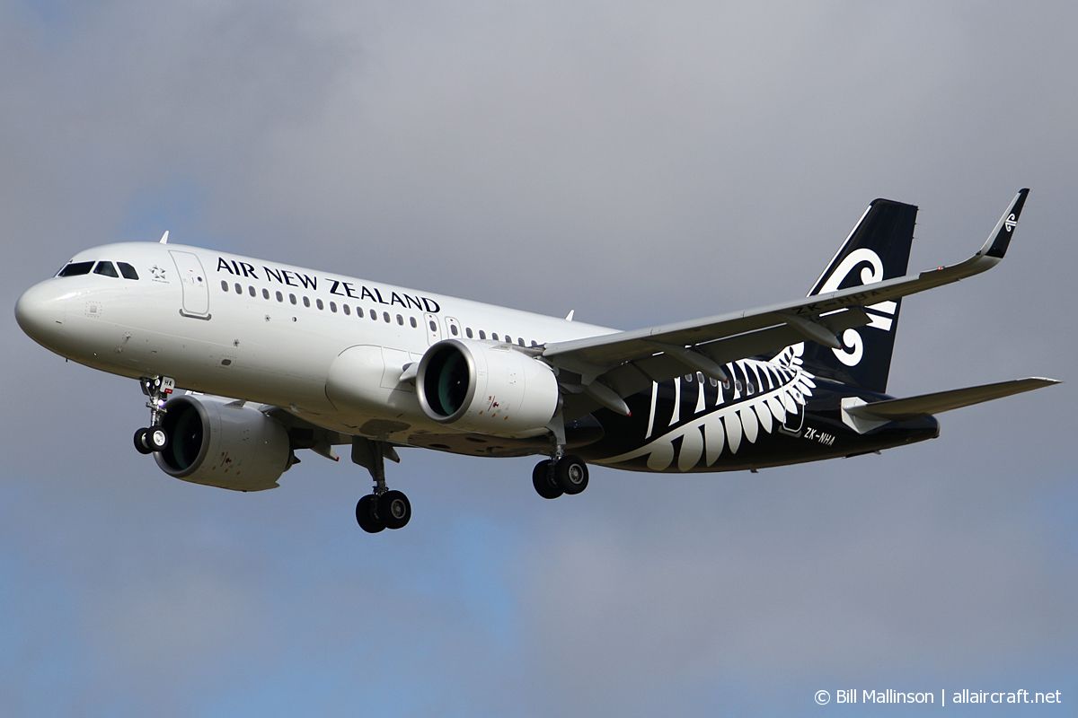 ZK-NHA (cn 8715) Airbus A320-271N