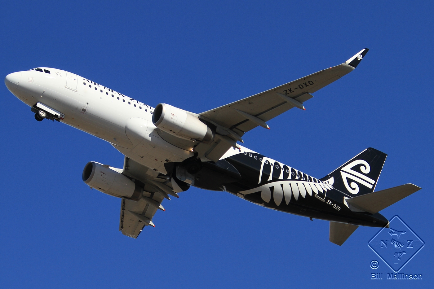 ZK-OXD · Airbus A320-232 · (CHC / NZCH)