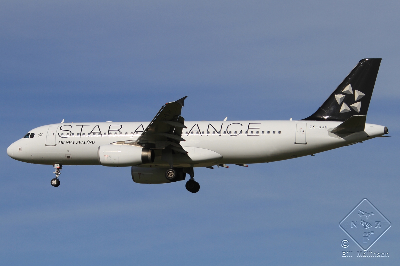 ZK-OJH · Airbus A320-232 · (CHC / NZCH)