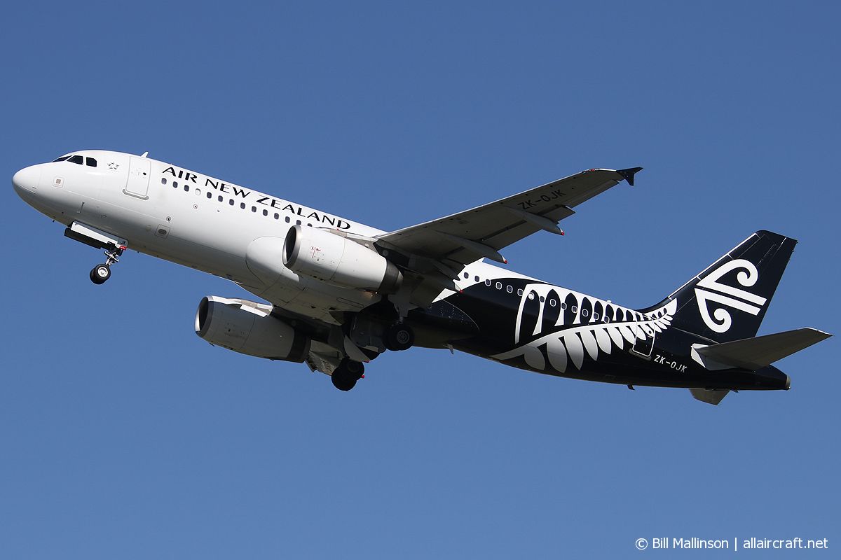 ZK-OJK (2445) 2005 Airbus A320-232