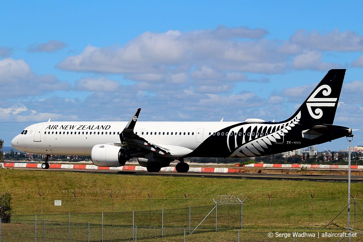 ZK-NNB (8542) 2018 Airbus A321-271NX