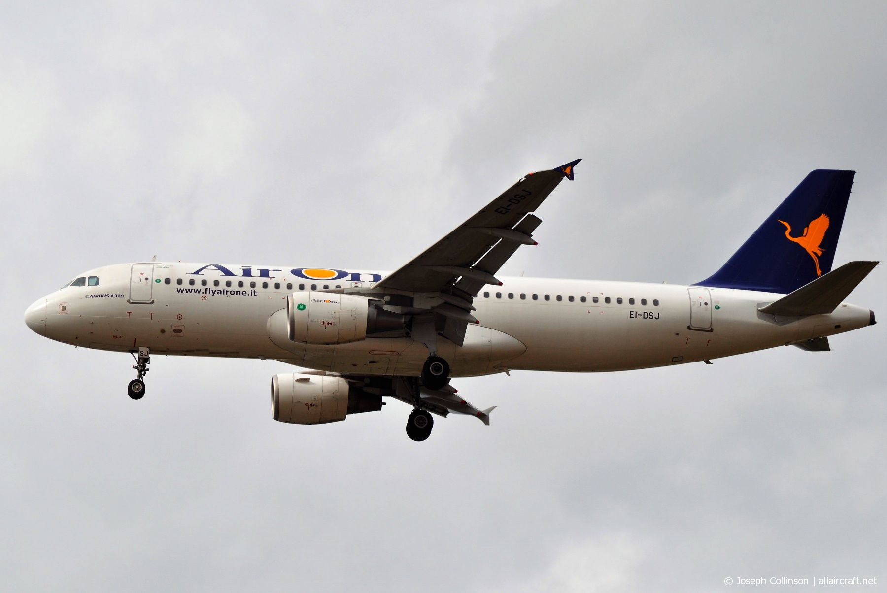EI-DSJ (3295) 2007 Airbus A320-216