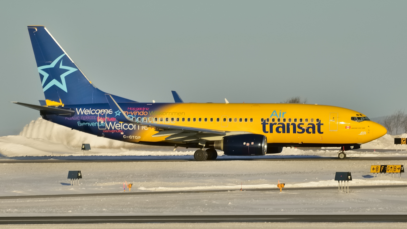 C-GTQP · Boeing 737-73S(WL) · (YOW / CYOW)