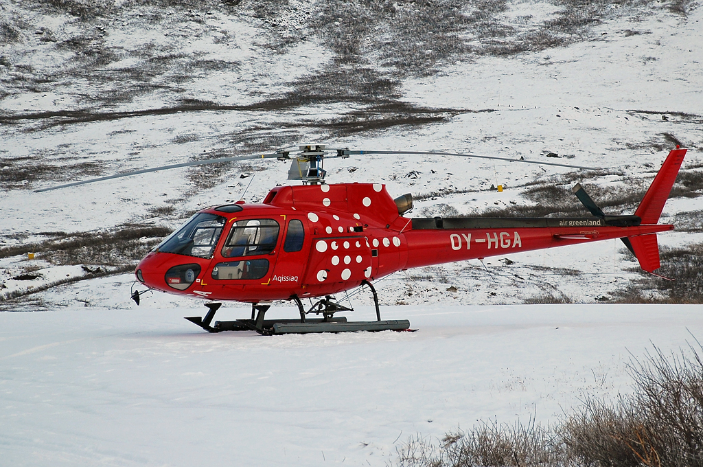 OY-HGA (cn 2600) Eurocopter AS 350B2