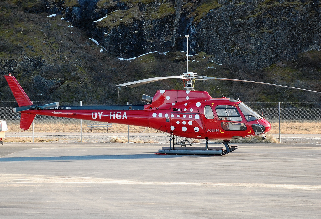 OY-HGA (cn 2600) Eurocopter AS 350B2