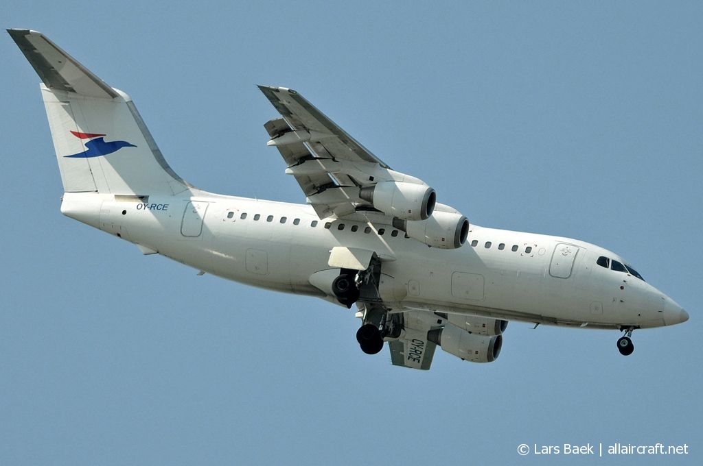 OY-RCE (E2233) 1993 British Aerospace Avro RJ85