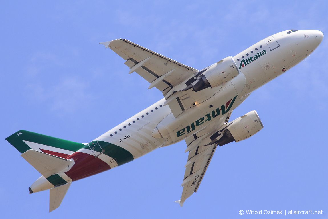 EI-IML · Airbus A319-112 · (FCO / LIRF)